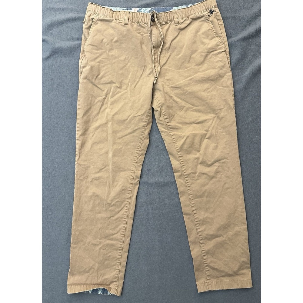 Chubbies 32" Originals Stretch Twill Pants Men XL Chino Khakinator Elastic Waist